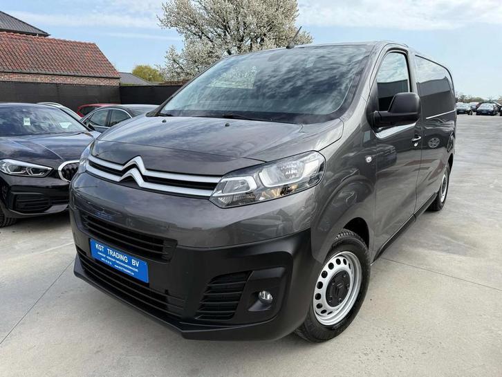 Citroën Jumpy 1.5 BLUEHDI NAVIGATIE CARPLAY BLUETOOTH 3 ZIT, Auto's, Bestelwagens en Lichte vracht, Bedrijf, Te koop, ABS, Airbags