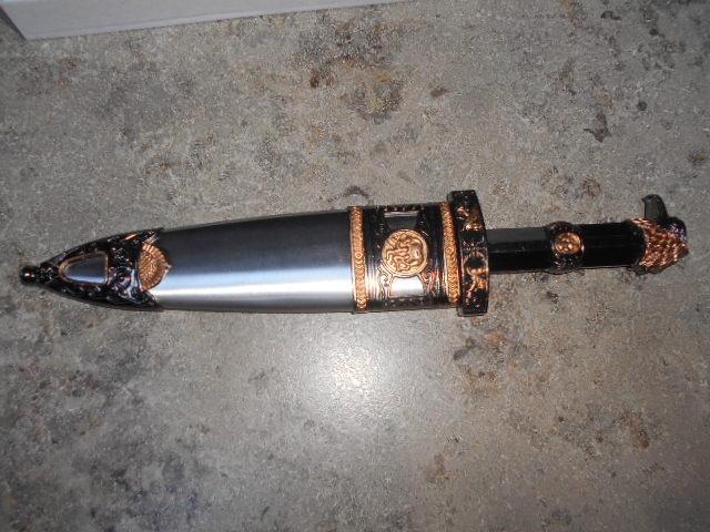 Couteau de chasse décoratif - poignard, Collections, Objets militaires | Général, Enlèvement ou Envoi