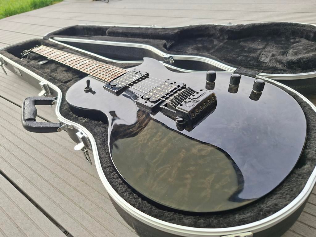 Les paul gitaar- emg's - evertune bridge - perfecte staat, Ophalen of Verzenden