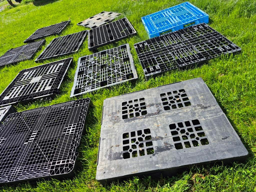 Palettes plastique, Enlèvement