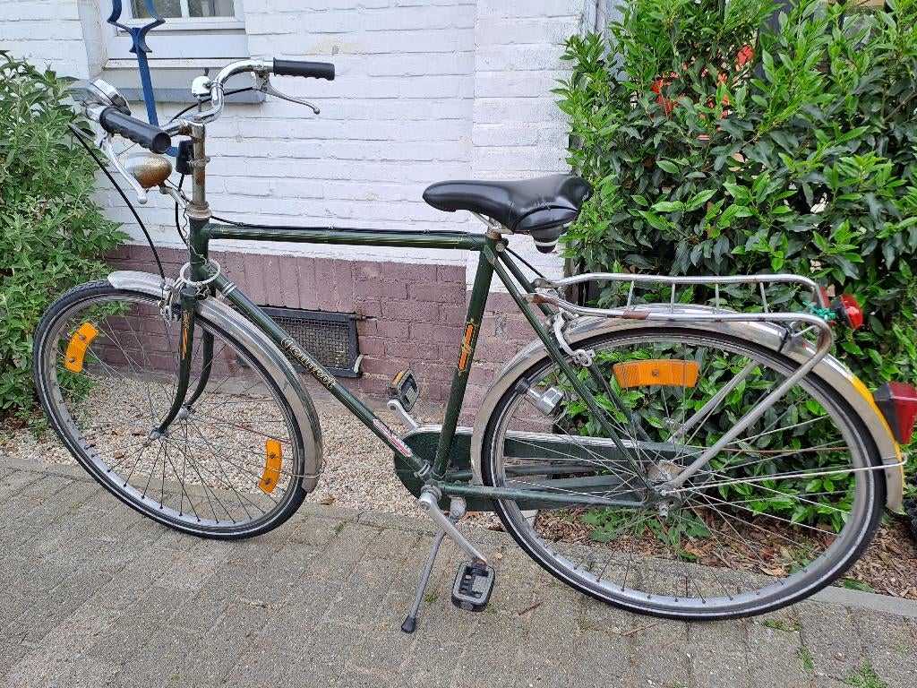 Peugeot oldtimer fiets, Ophalen
