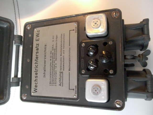 Duitse Wehrmacht omvormer militaria 1942 E W. c Umformer, Verzenden, Overige soorten