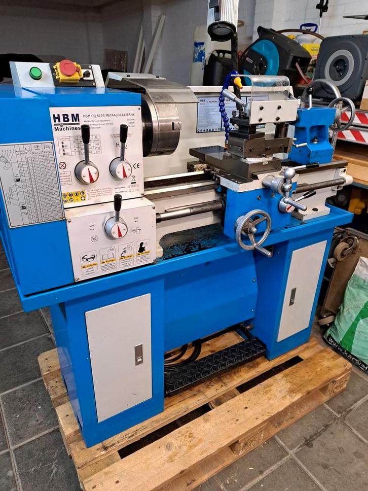 Draaibank, Doe-het-zelf en Bouw, Draaibanken, Gebruikt, Metaaldraaibank, Ophalen