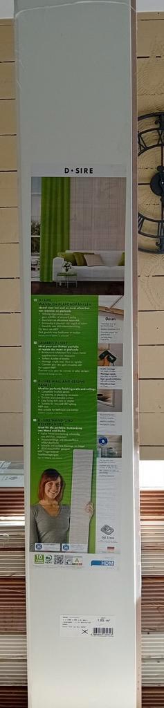 9 paquets de Lambris plafond MDF blanc, Bricolage & Construction, Fenêtres & Moustiquaires