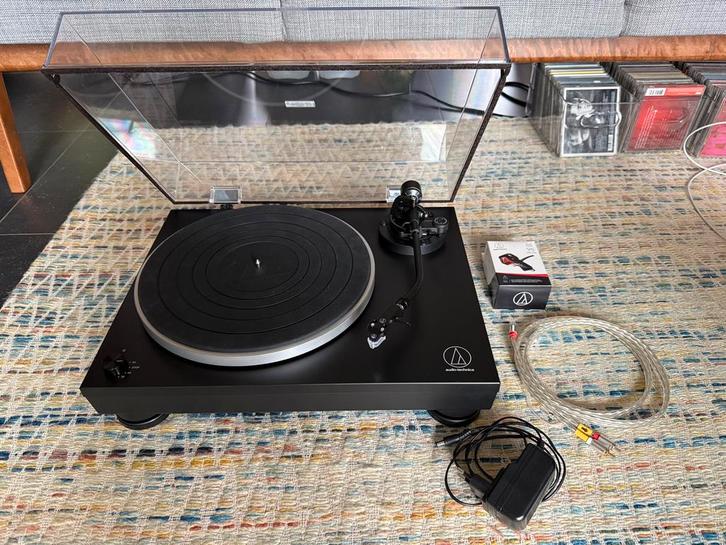 Audio Technica AT-LP5X platenspeler, Audio, Tv en Foto, Platenspelers, Zo goed als nieuw, Platenspeler, Ophalen