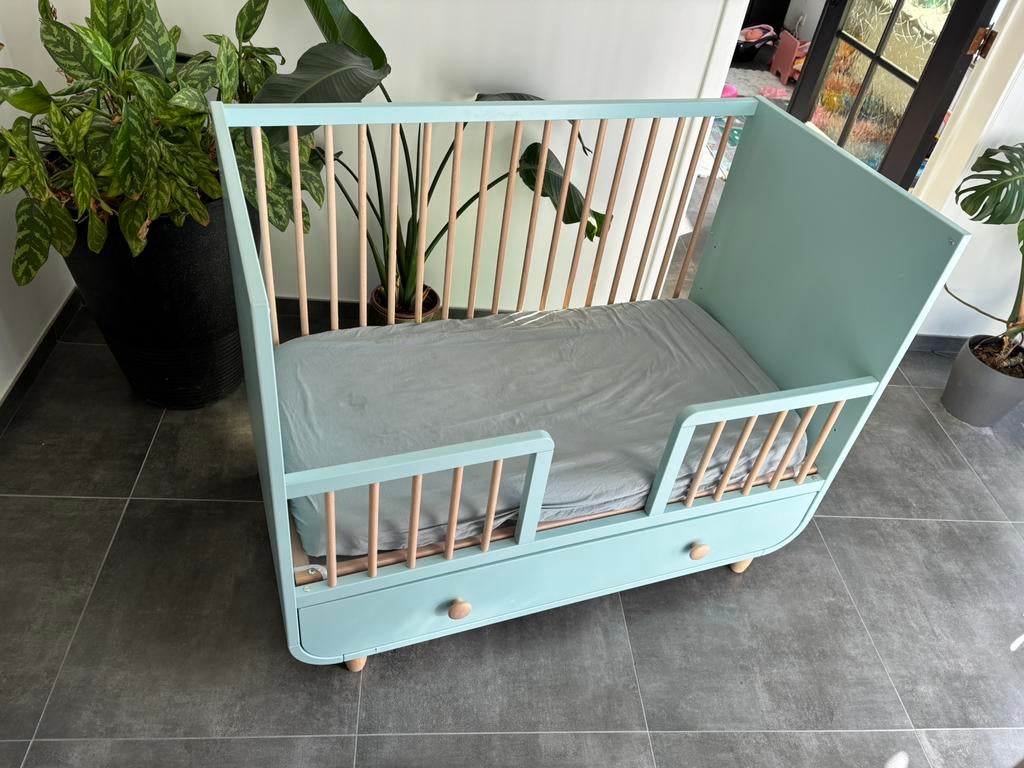 Ikea myllra babybed kinderbed, Ophalen, Zo goed als nieuw, Matras