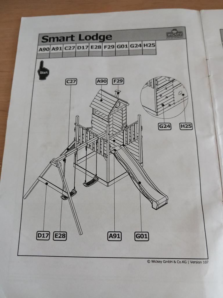 Buitenspeeltuin, Ophalen, Zo goed als nieuw, Schommel