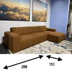 Nieuw stoffen hoeksalon 1195 euro., Enlèvement, Neuf, Tissus