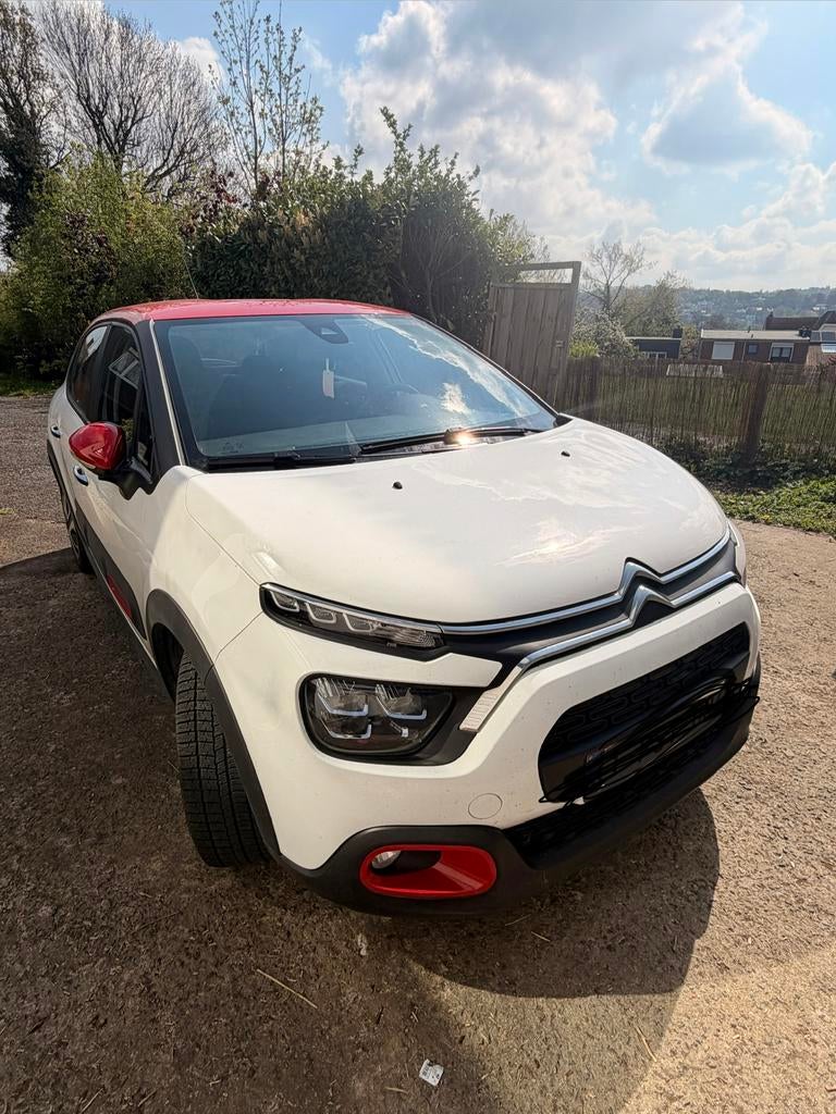 Citroën C3 2022 – 40.000 km – 1ère main – prête à rouler 🔥, Achat, 1960 kg, Noir, 5 portes