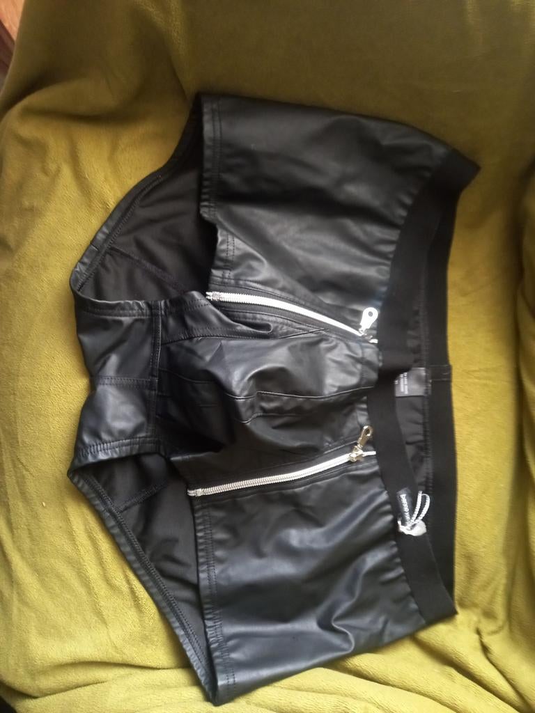 Leren boxer shorts, Ophalen of Verzenden