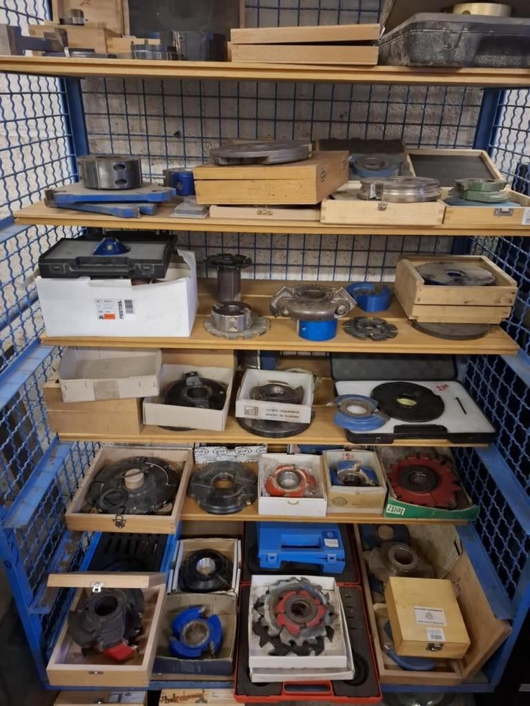 Fraises toupie 30 et 50 mm, Ophalen