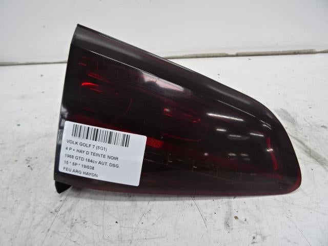 PANNEAU ARRIÈRE GAUCHE AVEC LAMPE Golf VII (AUA), Utilisé, Volkswagen