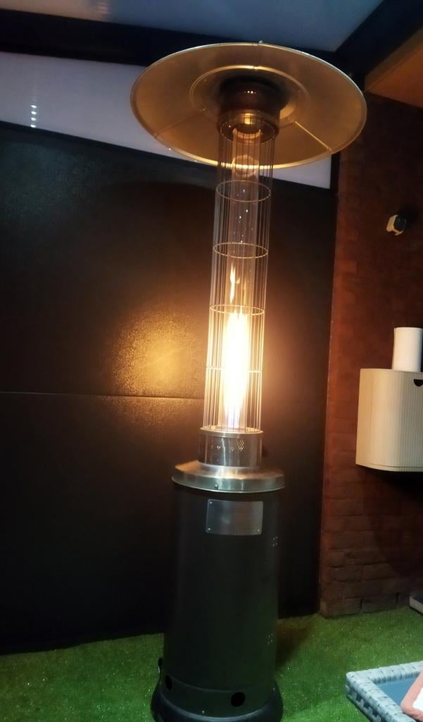 Terrasverwarmer, Ophalen