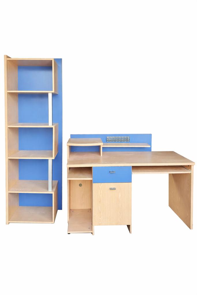 Bureau met bijhorende boekenkast, Ophalen, Zo goed als nieuw