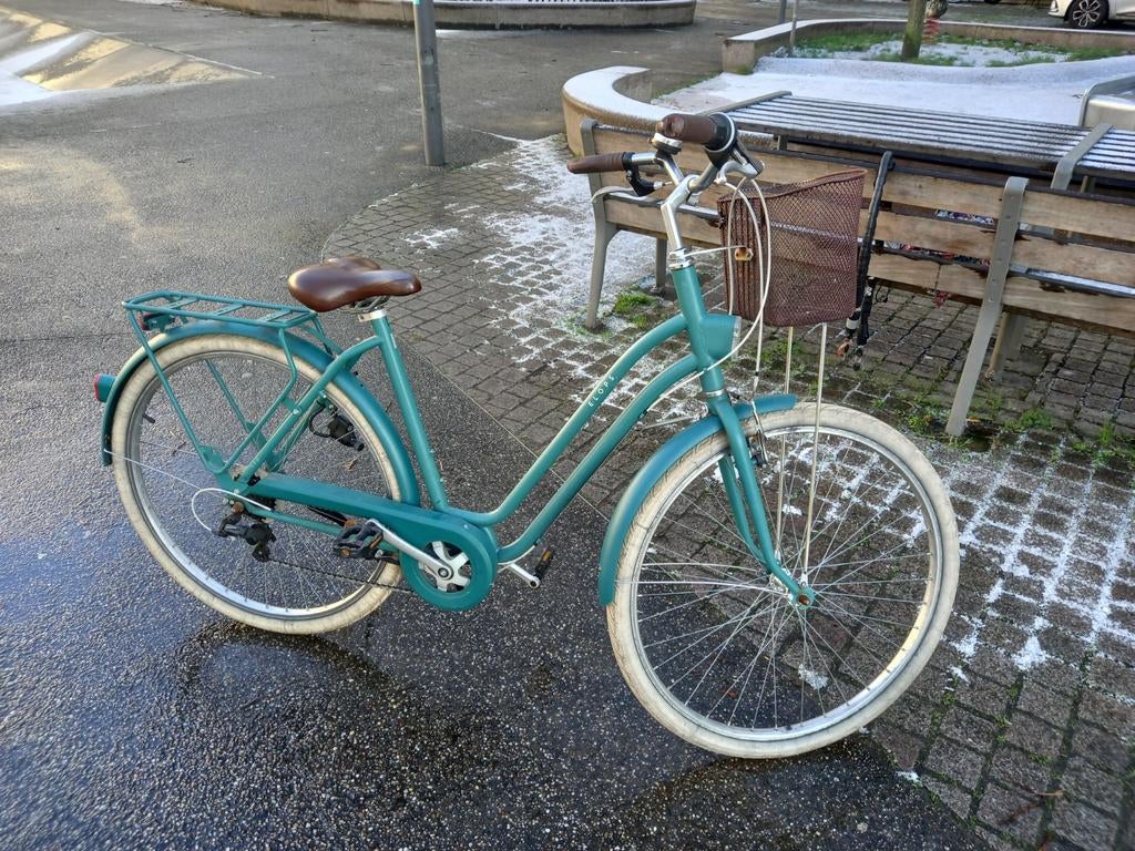 Damesfiets Elops decathlon, Ophalen