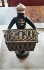 Mignone petite sculpture avec petit panier avec couvercle, Enlèvement ou Envoi, Panier