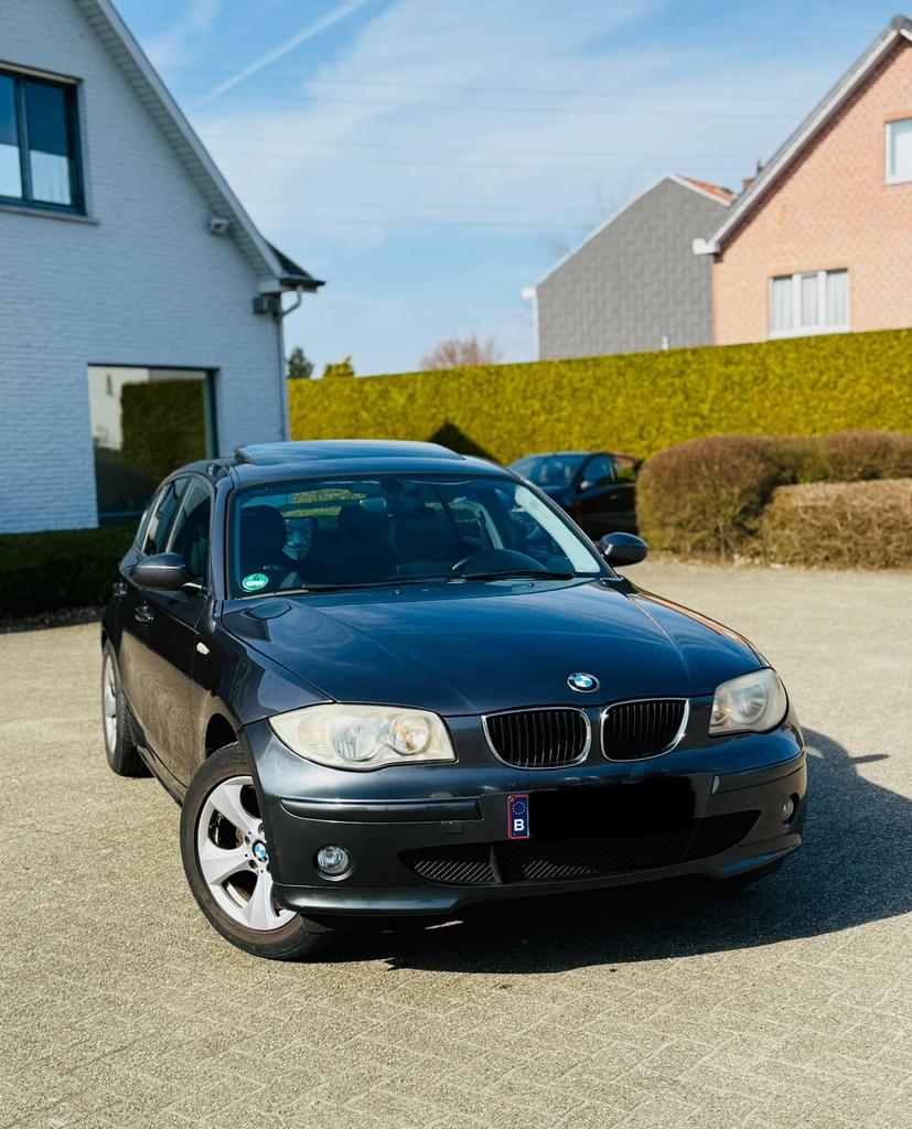 Bmw 120i Export!, Autos, BMW, Particulier, Série 1, Essence, Euro 4, Break, 5 portes, Boîte manuelle, Argent ou Gris, Velours