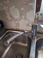 GROHE keuken mengkraan in inox, Huis en Inrichting, Ophalen, Gebruikt