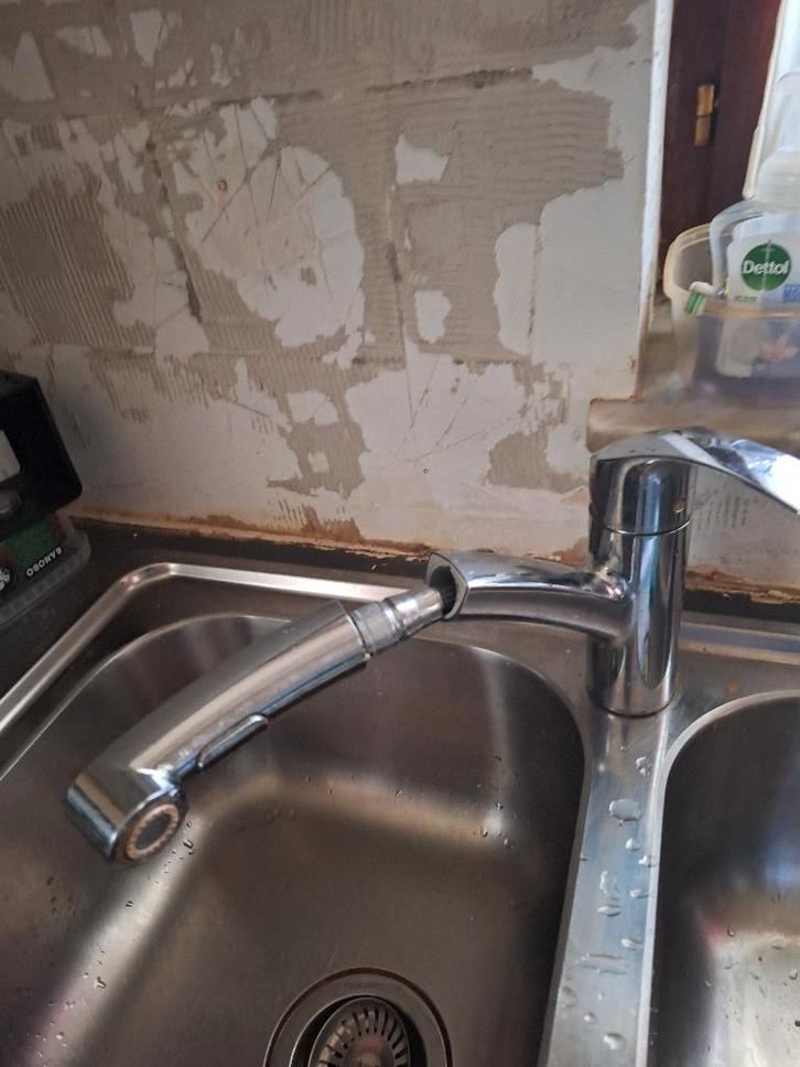 GROHE keuken mengkraan in inox, Maison & Meubles, Cuisine | Éléments de cuisine, Utilisé, Enlèvement