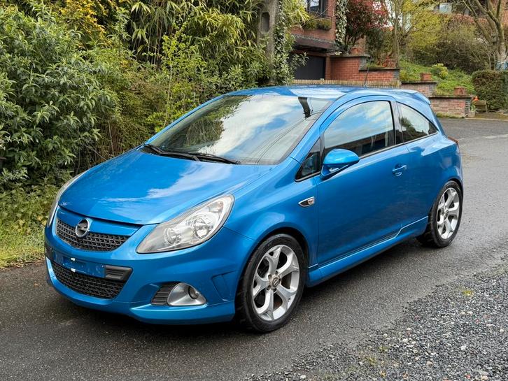 Opel Corsa OPC, Auto's, Opel, Particulier, Corsa, Benzine, Euro 4, Stadsauto, 3 deurs, Handgeschakeld, Blauw, Zwart, Leder en Stof