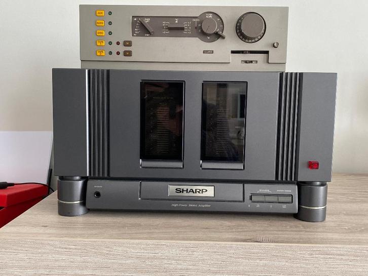 Zware Eindversterker met voorversterker, TV, Hi-fi & Vidéo, Amplificateurs & Ampli-syntoniseurs, Comme neuf, Stéréo, 120 watts ou plus