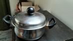 Potten 6 pannen 4 in Inox niet geschikt voor inductie., Ophalen
