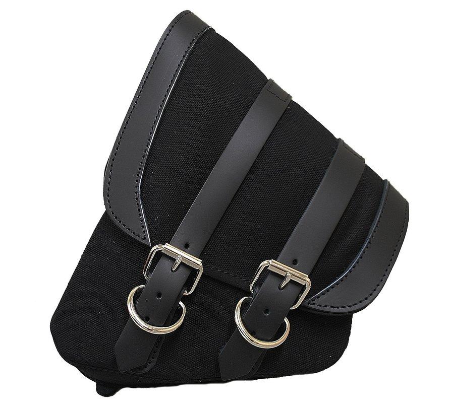 zijtas zwart Canvas 1984-2017 Softail, Motoren, Onderdelen | Harley-Davidson, Niet ingevuld, Niet ingevuld, Nieuw, Ophalen of Verzenden