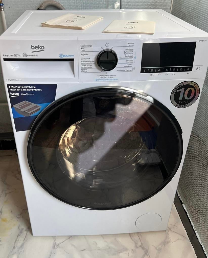 Wasmachine 10kg NIEUW, Elektronische apparatuur, Wasmachines, Zo goed als nieuw, Ophalen