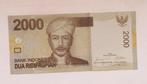 Indonesië 2,000 Rupiah 2009, Timbres & Monnaies, Billets de banque | Asie, Envoi