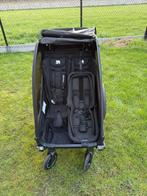 NIEUWSTAAT Deryan 2p. fietskar / wandelkar incl. babyzit, Ophalen, Nieuw, Kinderkar