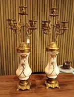 Chandeliers anciens Art Nouveau., Antiquités & Art, Enlèvement ou Envoi