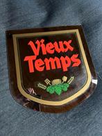 Spiegel met logo "Vieux Temps", Ophalen, Gebruikt, Overige typen, Overige merken