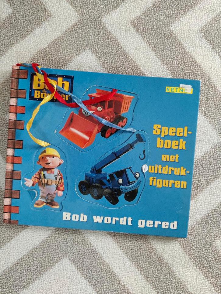️ Bob de Bouwer Speelboek: "Bob wordt gered", Boeken, Kinderboeken | Jeugd | onder 10 jaar, Gelezen, Fictie algemeen, Ophalen of Verzenden