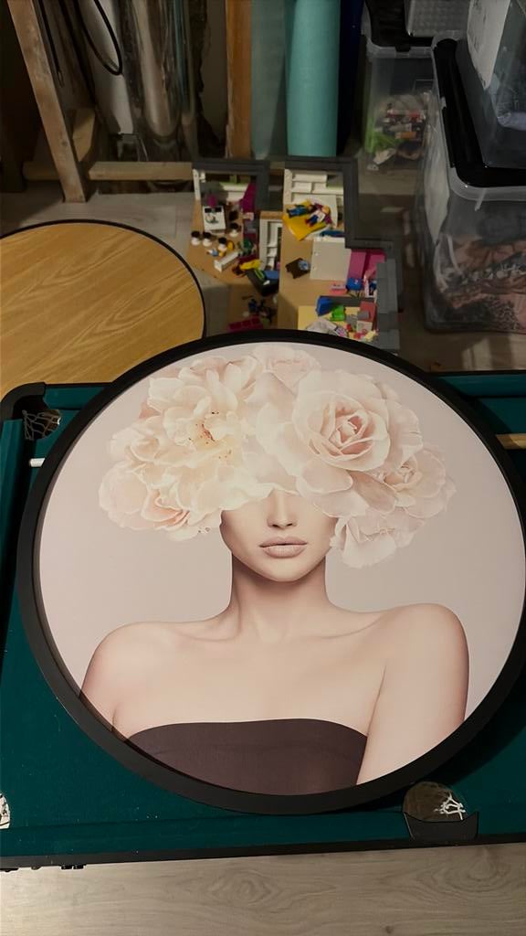 Joli cadre rond, Maison & Meubles, Enlèvement, Comme neuf