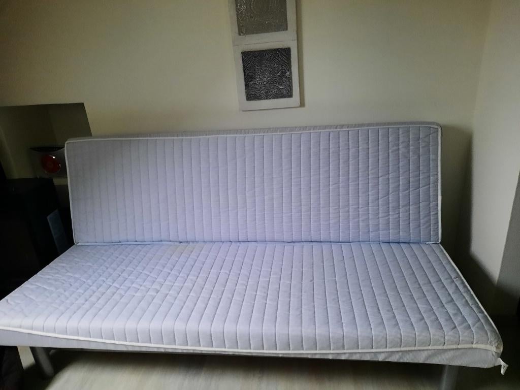 zetelbed, Ophalen, Tweepersoons, Zo goed als nieuw, 200 cm