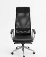 IKEA JÄRVFJÄLLET Bureaustoel - Zwart Leder (Glose), Ophalen, Grijs, Bureaustoel