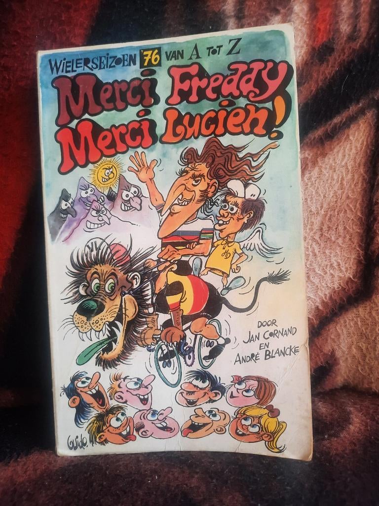 Merci Freddy Merci Lucien! Wielerseizoen ´76, Ophalen of Verzenden, Gelezen, Lopen en Fietsen