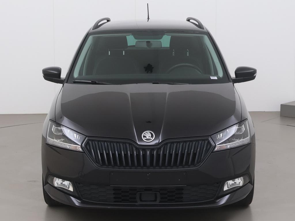 Skoda Fabia combi TSI ambition 95, Auto's, Bedrijf, 5 deurs, 124 g/km, Zwart