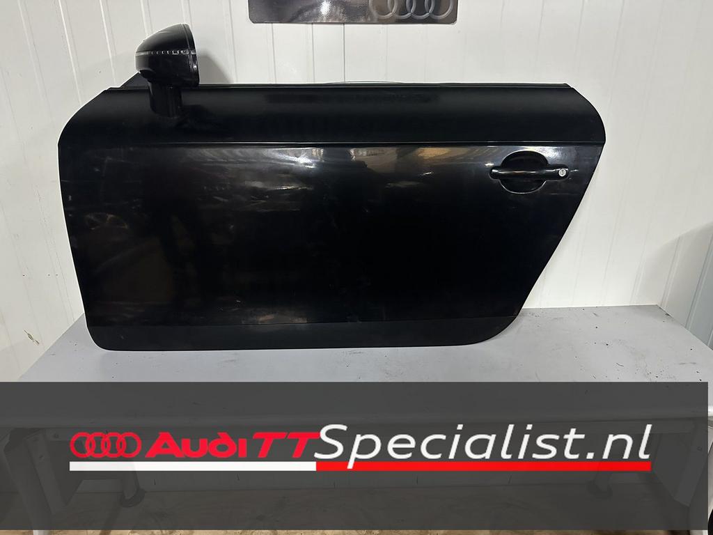 Deur links zwart LZ9Y Audi TT MK2 8J, Auto-onderdelen, Ophalen, Gebruikt, -, Deur