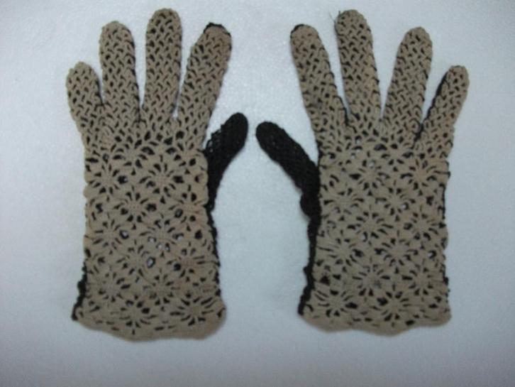 vintage handschoenen, Kleding | Dames, Mutsen, Sjaals en Handschoenen, Gedragen, Handschoenen, Ophalen of Verzenden