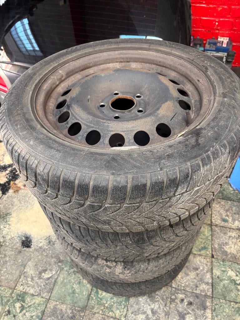 4 JANTES 16" EN TOLE OPEL MERIVA B, Autos : Pièces & Accessoires, Transmission & Accessoires, Opel, Utilisé, Enlèvement