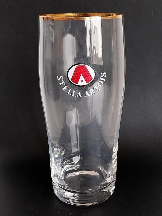 STELLA ARTOIS glas van 1 liter, Ophalen of Verzenden