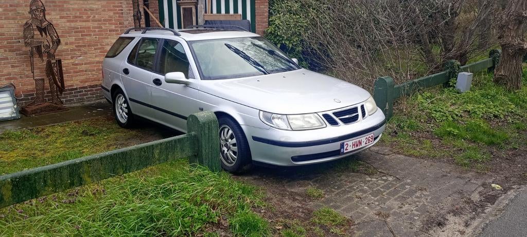 Saab 95 estate 2.2tid, Auto's, Saab, Automaat, Leder, Diesel, Particulier