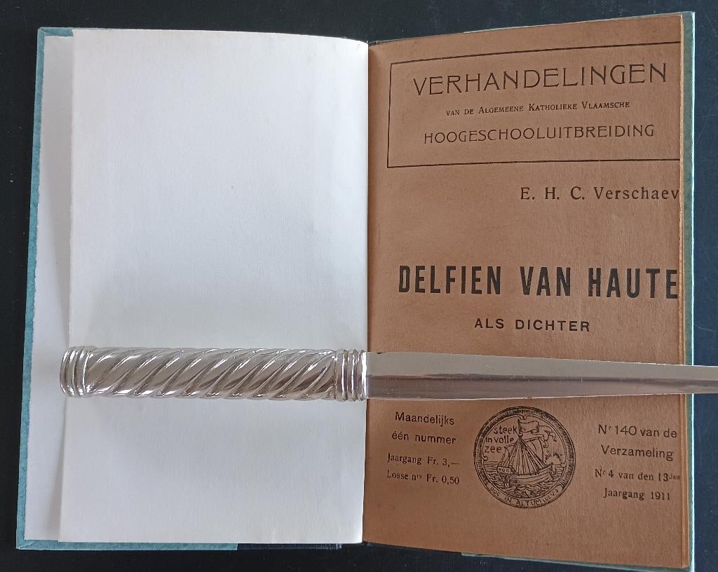 Delfien van Haute als dichter (C.Verschaeve), Antiek en Kunst, Antiek | Boeken en Manuscripten, Ophalen of Verzenden