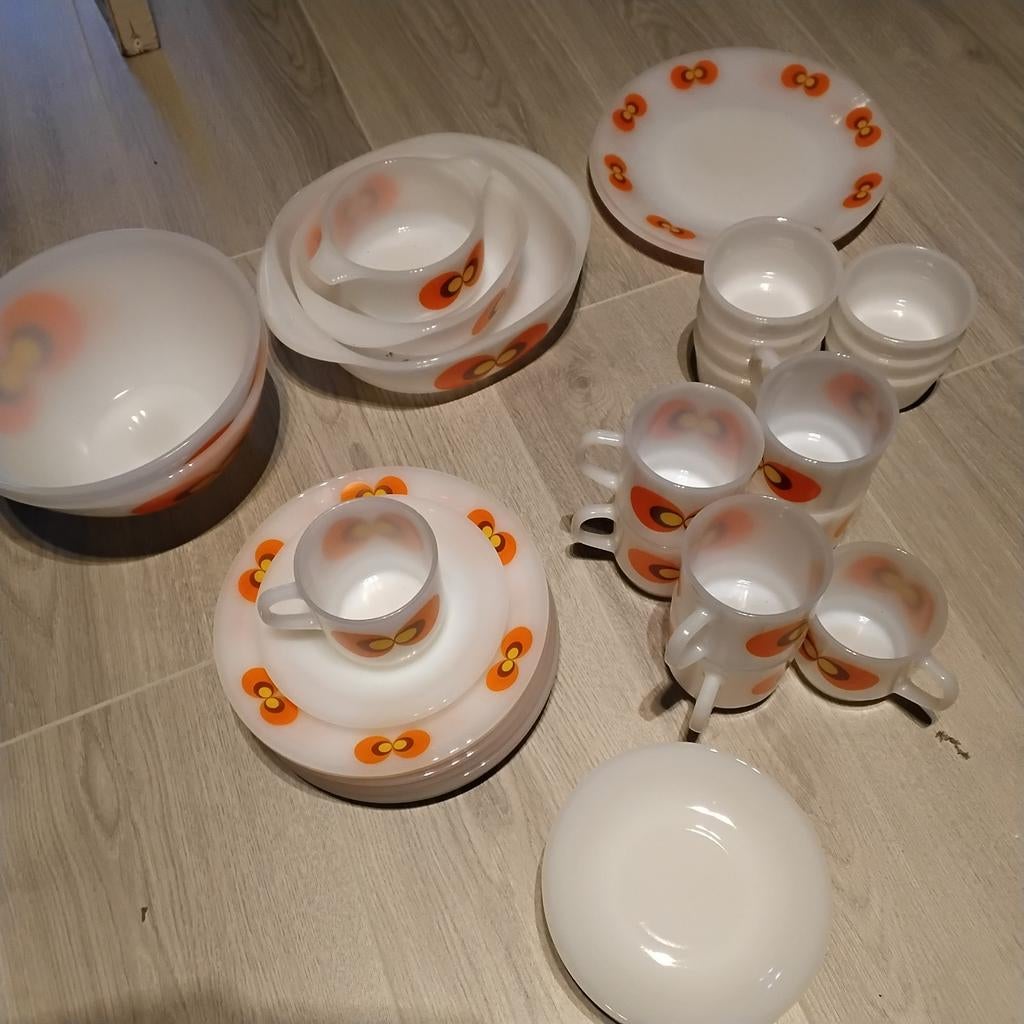 Retro koffieservies, Antiek en Kunst, Antiek | Servies compleet, Ophalen