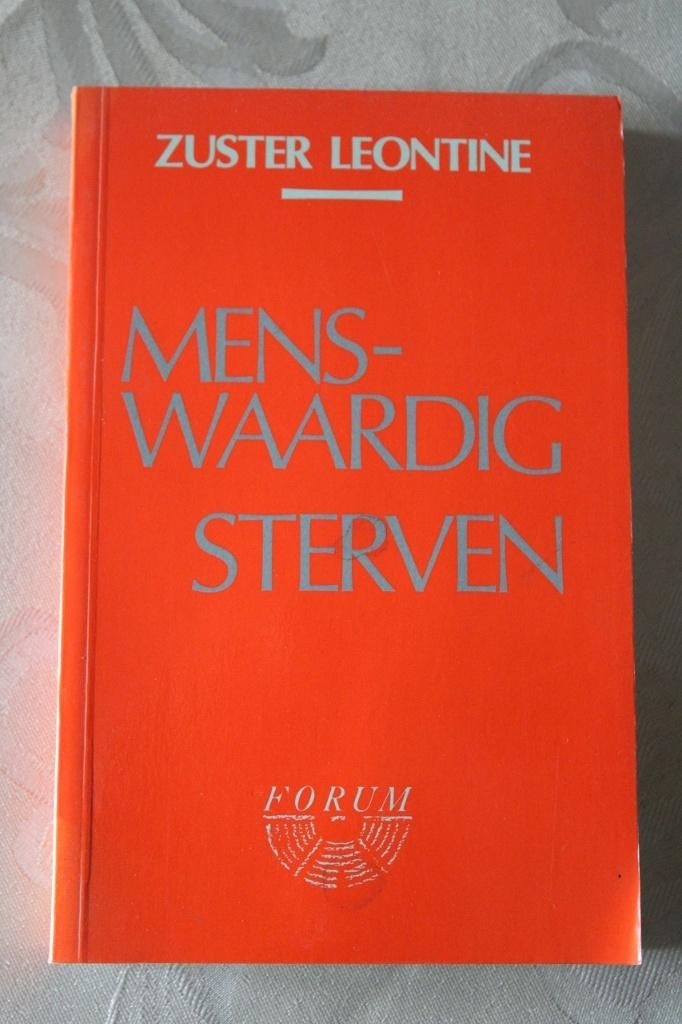 Zuster Leontine - Menswaardig Sterven, Enlèvement ou Envoi, Utilisé, Zuster Leontine