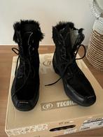 Sneeuwbotjes m36 leder, warme binnenvoering  . Technica!  g, Ophalen of Verzenden, Zo goed als nieuw, Zwart