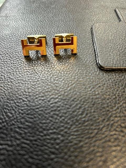 Manchetknopen Hermes, Kleding | Heren, Riemen en Ceintuurs, Ophalen of Verzenden, Zo goed als nieuw