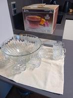 Vintage sangria - bowl set voor 12 personen, Enlèvement, Utilisé, Verre, Autres types