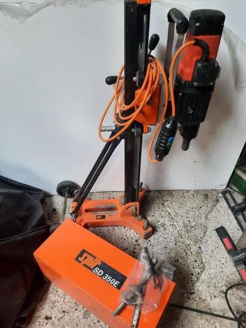 Foret diamanté Spit SD 350 E sur support, Bricolage & Construction, Outillage | Foreuses, Comme neuf, Foreuse sur colonne, 600 watts ou plus